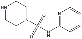 N-(pyridin-2-yl)piperazine-1-sulfonamide Struktur