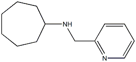 N-(pyridin-2-ylmethyl)cycloheptanamine Struktur