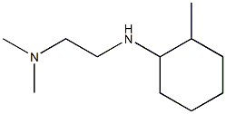 N,N-dimethyl-N'-(2-methylcyclohexyl)ethane-1,2-diamine Struktur