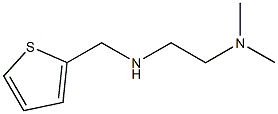 N,N-dimethyl-N'-(thien-2-ylmethyl)ethane-1,2-diamine Struktur