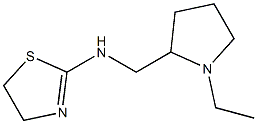 N-[(1-ethylpyrrolidin-2-yl)methyl]-4,5-dihydro-1,3-thiazol-2-amine Struktur