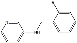 N-[(2-fluorophenyl)methyl]pyridin-3-amine Struktur