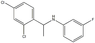 N-[1-(2,4-dichlorophenyl)ethyl]-3-fluoroaniline Struktur