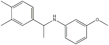 N-[1-(3,4-dimethylphenyl)ethyl]-3-methoxyaniline Struktur