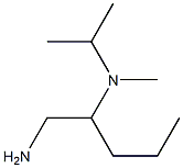 N-[1-(aminomethyl)butyl]-N-isopropyl-N-methylamine Struktur