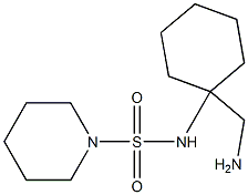 N-[1-(aminomethyl)cyclohexyl]piperidine-1-sulfonamide Struktur