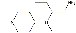 N-[1-(aminomethyl)propyl]-N-methyl-N-(1-methylpiperidin-4-yl)amine Struktur