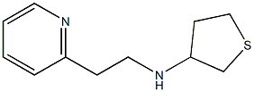 N-[2-(pyridin-2-yl)ethyl]thiolan-3-amine Struktur