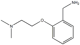 N-{2-[2-(aminomethyl)phenoxy]ethyl}-N,N-dimethylamine Struktur