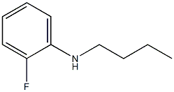 N-butyl-2-fluoroaniline Struktur