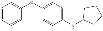 N-cyclopentyl-4-phenoxyaniline Struktur