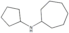 N-cyclopentylcycloheptanamine Struktur