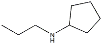 N-cyclopentyl-N-propylamine Struktur