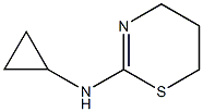 N-cyclopropyl-5,6-dihydro-4H-1,3-thiazin-2-amine Struktur