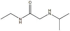 N-ethyl-2-(propan-2-ylamino)acetamide Struktur