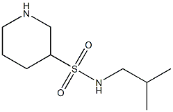 N-isobutylpiperidine-3-sulfonamide Struktur