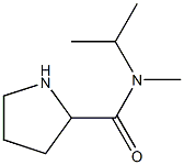 N-methyl-N-(propan-2-yl)pyrrolidine-2-carboxamide Struktur