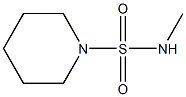 N-methylpiperidine-1-sulfonamide Struktur