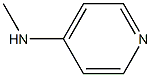 N-methylpyridin-4-amine Struktur