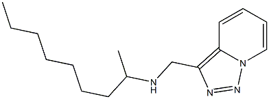 nonan-2-yl({[1,2,4]triazolo[3,4-a]pyridin-3-ylmethyl})amine Struktur