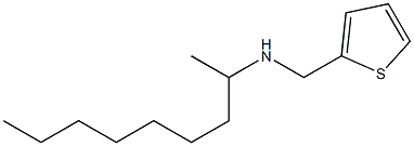 nonan-2-yl(thiophen-2-ylmethyl)amine Struktur