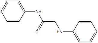 N-phenyl-2-(phenylamino)acetamide Struktur