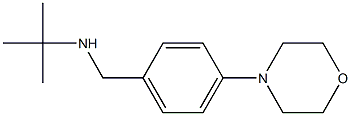 tert-butyl({[4-(morpholin-4-yl)phenyl]methyl})amine Struktur