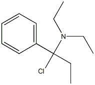 Triethylbenzylammonia chloride Struktur