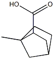 Bicyclo[2.2.1]heptane-2-carboxylic  acid,  1-methyl- Struktur