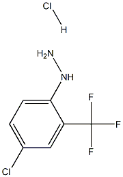 4-CHLORO-2-TRIFLUOROMETHYLPHENYLHYDRAZINE HCL Struktur