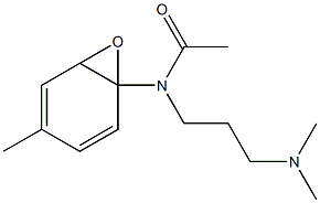 3-(N-4-Tolylacetamido)-N,N-dimethylpropan-1-amine oxide Struktur