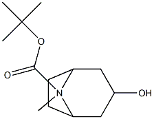 N-Boc-endo-3-tropanol Struktur