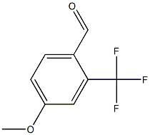 2-(trifluoromethyl)-4-methoxybenzaldehyde Struktur