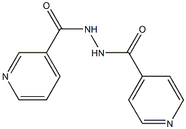 N'-(3-pyridinylcarbonyl)isonicotinohydrazide Struktur