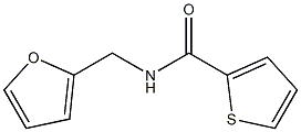 N-(2-furylmethyl)-2-thiophenecarboxamide Struktur