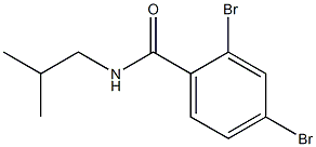 2,4-dibromo-N-isobutylbenzamide Struktur