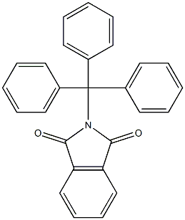 2-trityl-1H-isoindole-1,3(2H)-dione Struktur