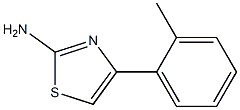 4-(2-methylphenyl)-1,3-thiazol-2-ylamine Struktur