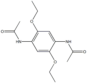 N-[4-(acetylamino)-2,5-diethoxyphenyl]acetamide Struktur