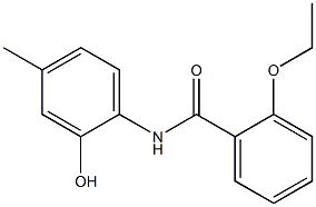 2-ethoxy-N-(2-hydroxy-4-methylphenyl)benzamide Struktur