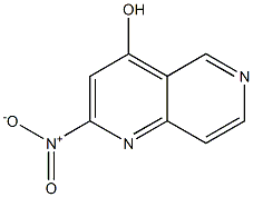 2-nitro[1,6]naphthyridin-4-ol Struktur