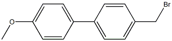 4'-(bromomethyl)[1,1'-biphenyl]-4-yl methyl ether Struktur