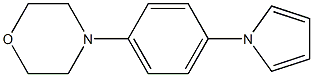 4-[4-(1H-pyrrol-1-yl)phenyl]morpholine Struktur