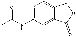 N-(3-oxo-1,3-dihydro-2-benzofuran-5-yl)acetamide Struktur