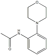 N-[2-(4-morpholinyl)phenyl]acetamide Struktur