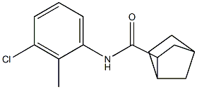 N-(3-chloro-2-methylphenyl)bicyclo[2.2.1]heptane-2-carboxamide Struktur