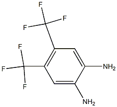 4,5-bis(trifluoromethyl)-1,2-benzenediamine Struktur