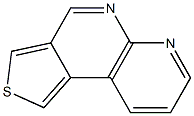 thieno[3,4-c][1,8]naphthyridine Struktur