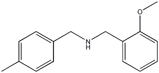 (2-methoxyphenyl)-N-(4-methylbenzyl)methanamine Struktur