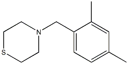 4-(2,4-dimethylbenzyl)thiomorpholine Struktur